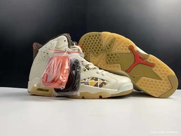 Rep Husky Sail Quai54 AIR CZ4152-100 Jordan Retro 6 Brown (2020) 0522